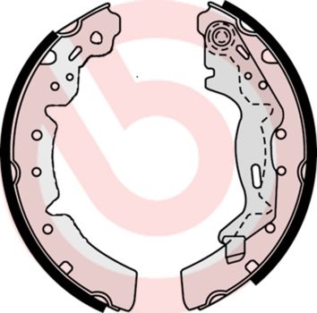 Bremsbackensatz BREMBO S 83 510