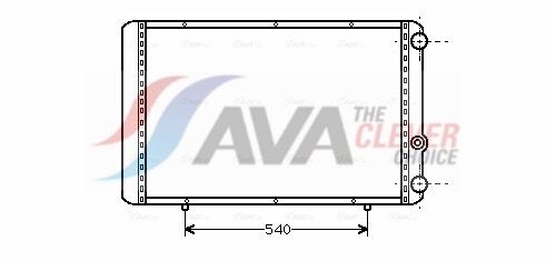 Kühler, Motorkühlung AVA QUALITY COOLING RTA2155