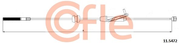 Seilzug, Feststellbremse COFLE 11.5472