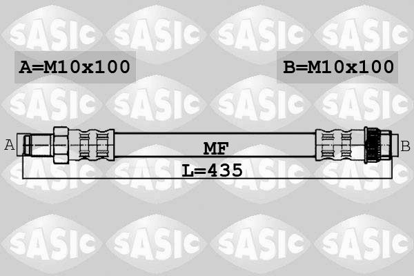 Bremsschlauch SASIC 6604035