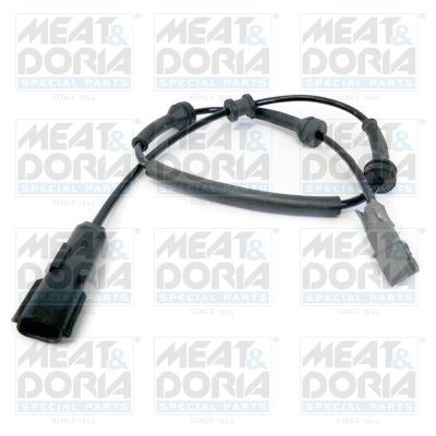 Sensor, Raddrehzahl MEAT & DORIA 90584