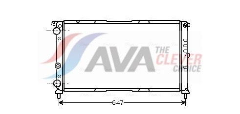 Kühler, Motorkühlung AVA QUALITY COOLING FT2142