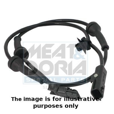 Sensor, Raddrehzahl MEAT & DORIA 90191e