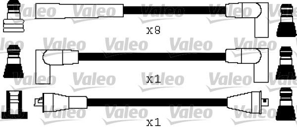 Zündleitungssatz VALEO 346545