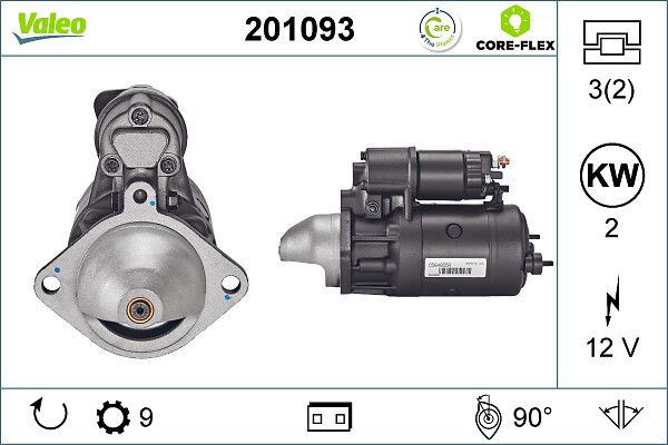Starter VALEO 201093