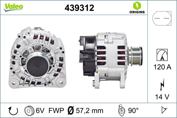 Generator VALEO 439312