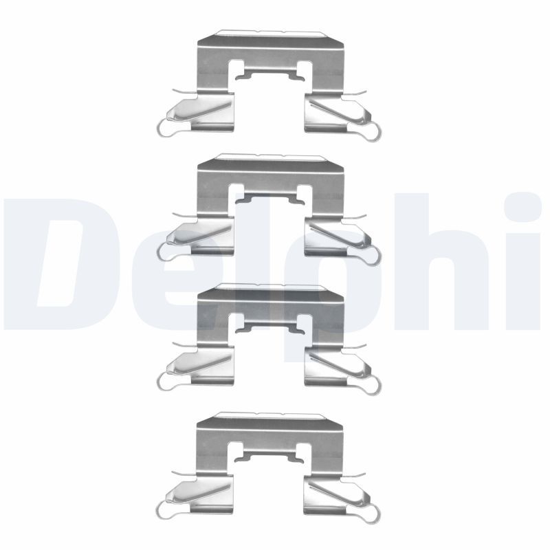 Zubehörsatz, Scheibenbremsbelag DELPHI LX0507