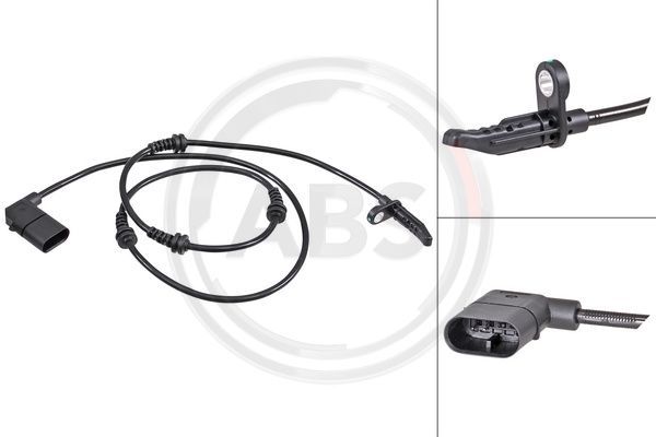 Raddrehzahlsensor ABS-Sensor A.B.S. 31990