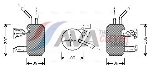 Trockner, Klimaanlage AVA QUALITY COOLING FDD312