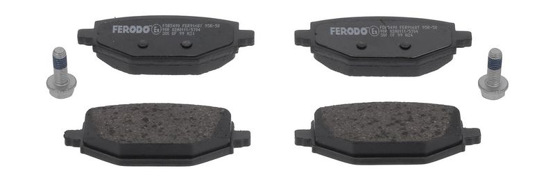 Bremsbelagsatz, Scheibenbremse FERODO FDB5490