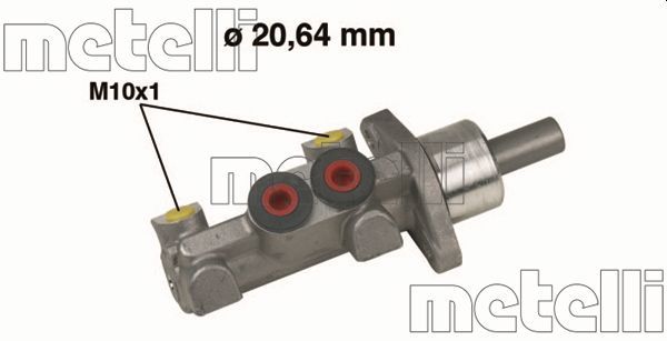 Hauptbremszylinder METELLI 05-0391