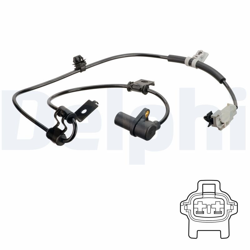Sensor, Raddrehzahl DELPHI SS20643