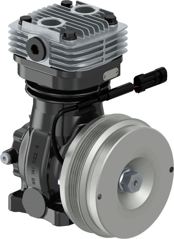 Kompressor, Druckluftanlage WABCO 4111411030