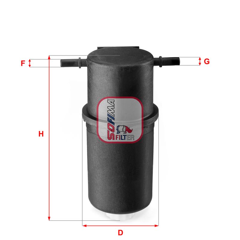Kraftstofffilter SOFIMA S 4144 NR