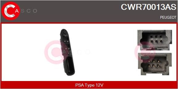 Schalter Fensterheber Casco CWR70013AS