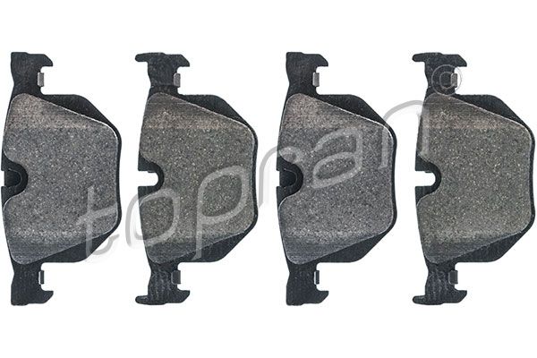 Bremsbelagsatz, Scheibenbremse TOPRAN 502 034