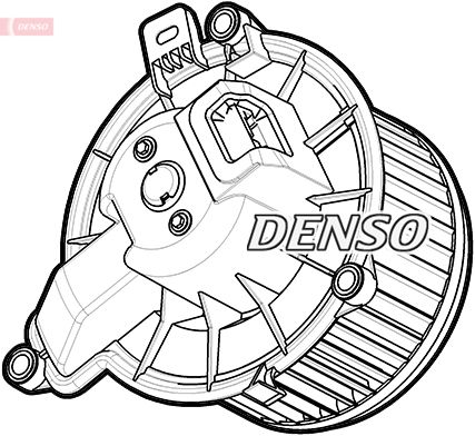 Innenraumgebläse Denso DEA12007