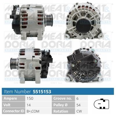 Generator MEAT & DORIA 5515153
