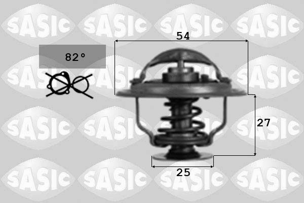 Thermostat, Kühlmittel SASIC 3381901