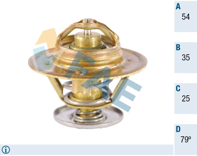 Thermostat, Kühlmittel FAE 5330879