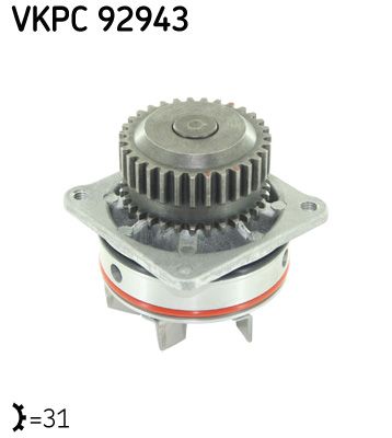 Wasserpumpe, Motorkühlung SKF VKPC92943