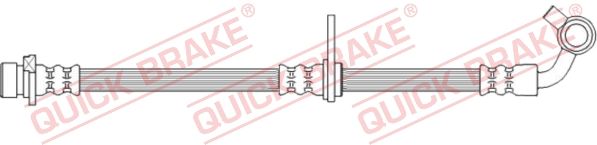 Bremsschlauch QUICK BRAKE 50.739
