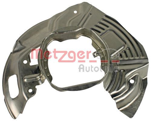 Spritzblech, Bremsscheibe METZGER 6115028
