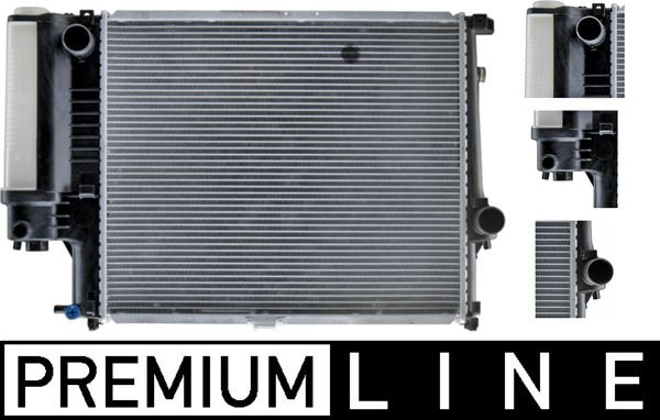 Kühler, Motorkühlung MAHLE CR327000P