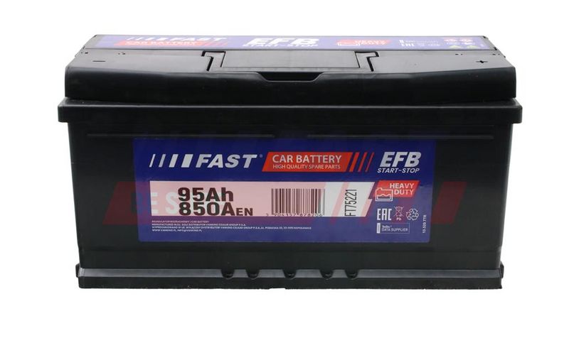 Starterbatterie FAST FT75221
