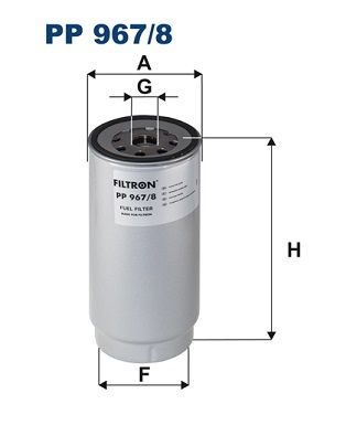 Kraftstofffilter FILTRON pp 967/8