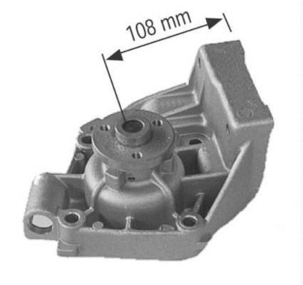 Wasserpumpe, Motorkühlung MAHLE CP183000S