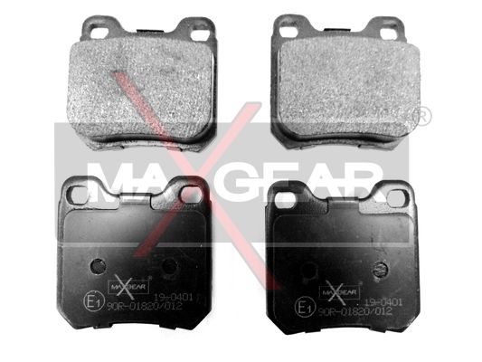 Bremsbelagsatz, Scheibenbremse MAXGEAR 19-0401