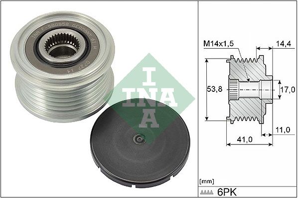 Generatorfreilauf INA 535030410