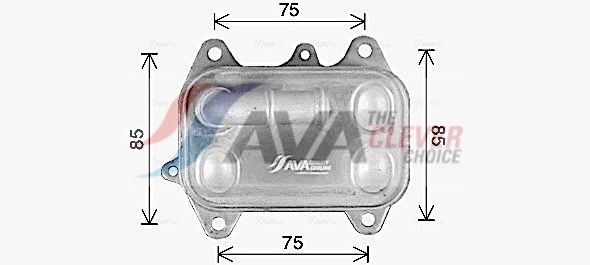 Ölkühler, Motoröl AVA QUALITY COOLING AI3451