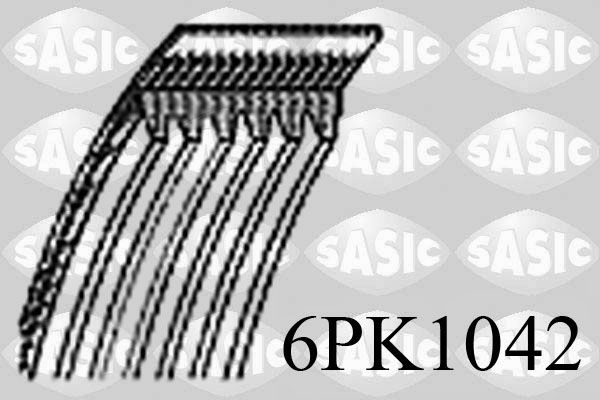Keilrippenriemen SASIC 6PK1042
