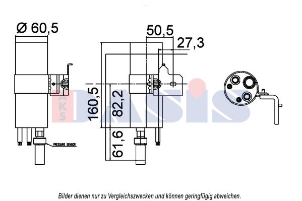Trockner, Klimaanlage AKS DASIS 800645N