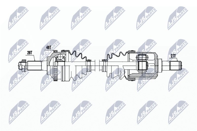 Antriebswelle NTY NPW-KA-388