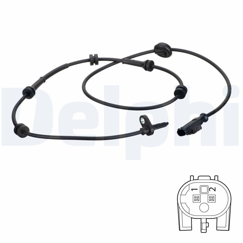 Sensor, Raddrehzahl DELPHI SS20638