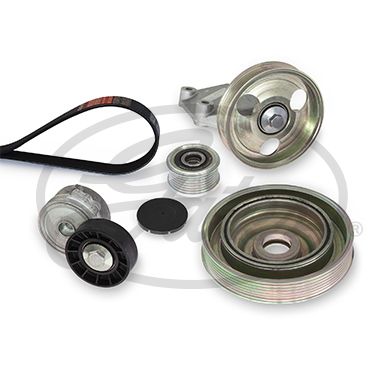 Keilrippenriemensatz GATES k206pk1218