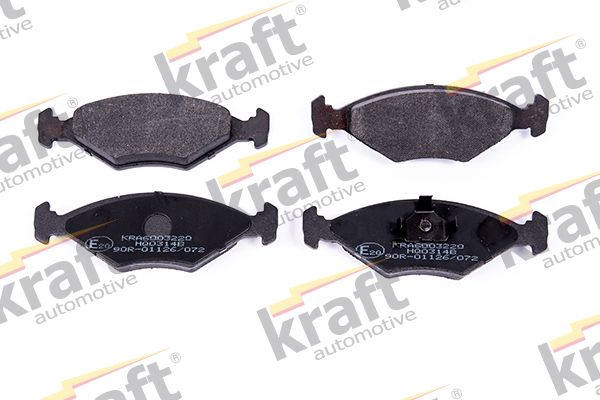 Bremsbelagsatz Bremsbeläge KRAFT AUTOMOTIVE 6003220
