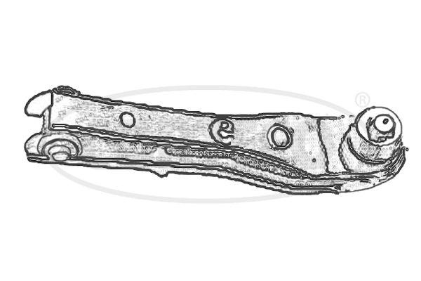 Lenker, Radaufhängung CORTECO 49397495