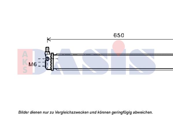 Kühler, Motorkühlung AKS DASIS 210236N