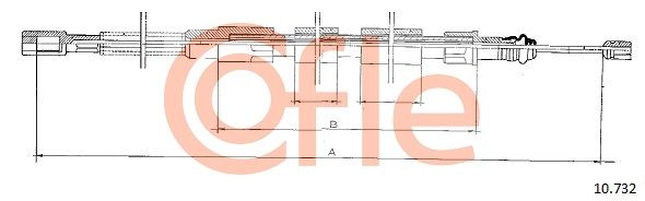 Seilzug, Feststellbremse COFLE 10.732