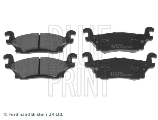 Bremsbelagsatz, Scheibenbremse BLUE PRINT ada104222