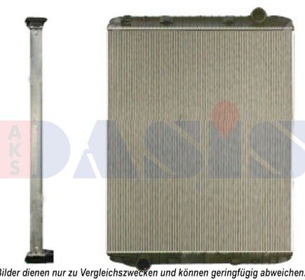 Kühler, Motorkühlung AKS DASIS 400041S