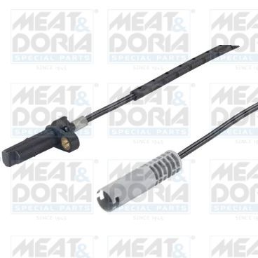 Sensor, Raddrehzahl MEAT & DORIA 90010