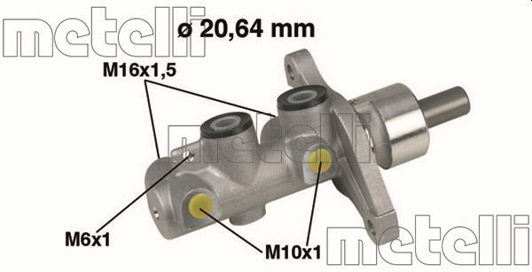 Hauptbremszylinder METELLI 05-0346