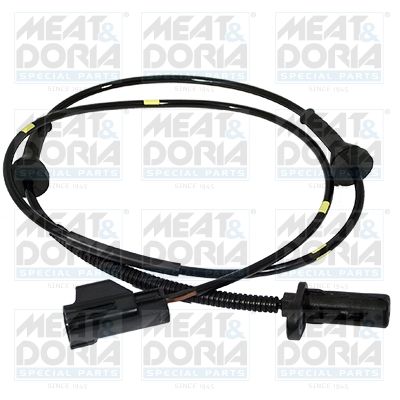 Sensor, Raddrehzahl MEAT & DORIA 90390