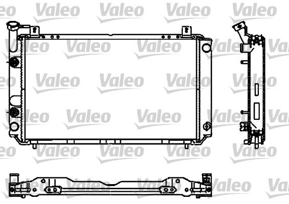 Kühler, Motorkühlung VALEO 731661