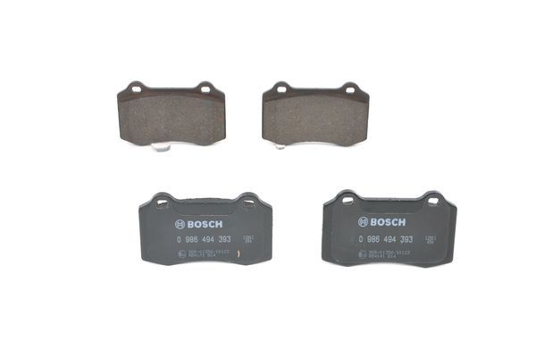 Bremsbelagsatz, Scheibenbremse BOSCH 0986494393